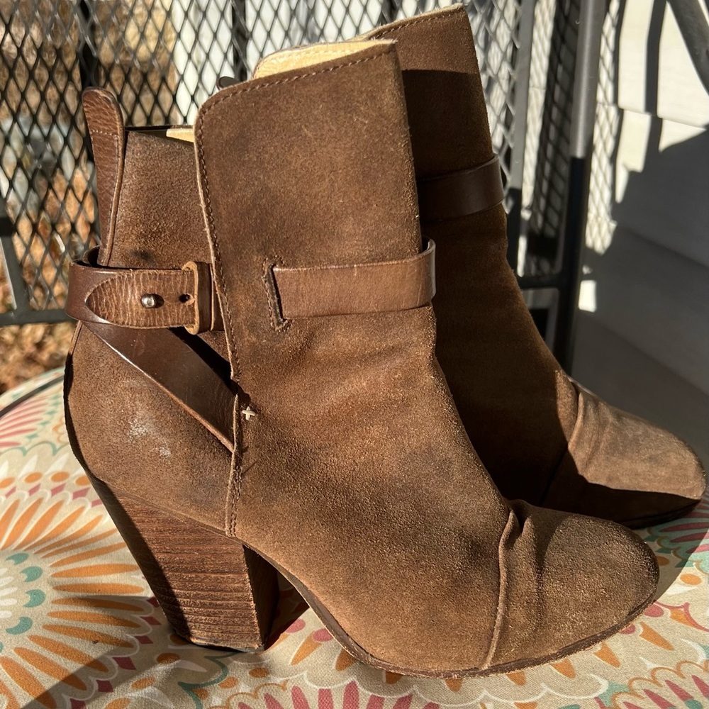 Rag & Bone Kinsey Suede leather brown boots 8.5​